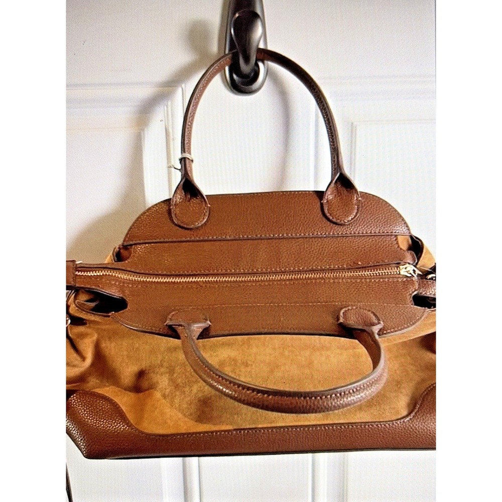 a New Day™ Belted Satchel Handbag - Brown - Picture 4 of 5